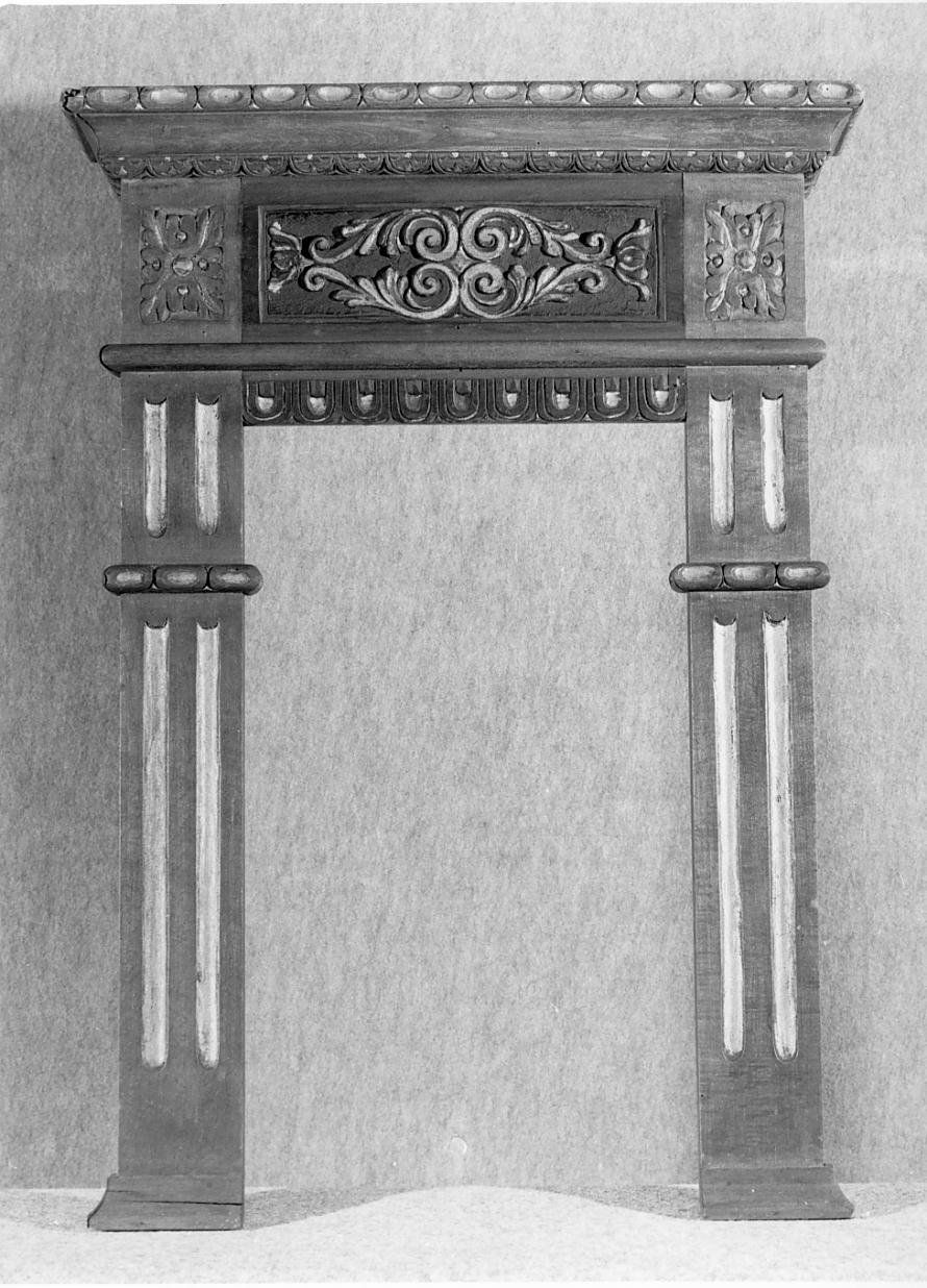 mostra di tabernacolo - ambito mantovano (sec. XVIII)