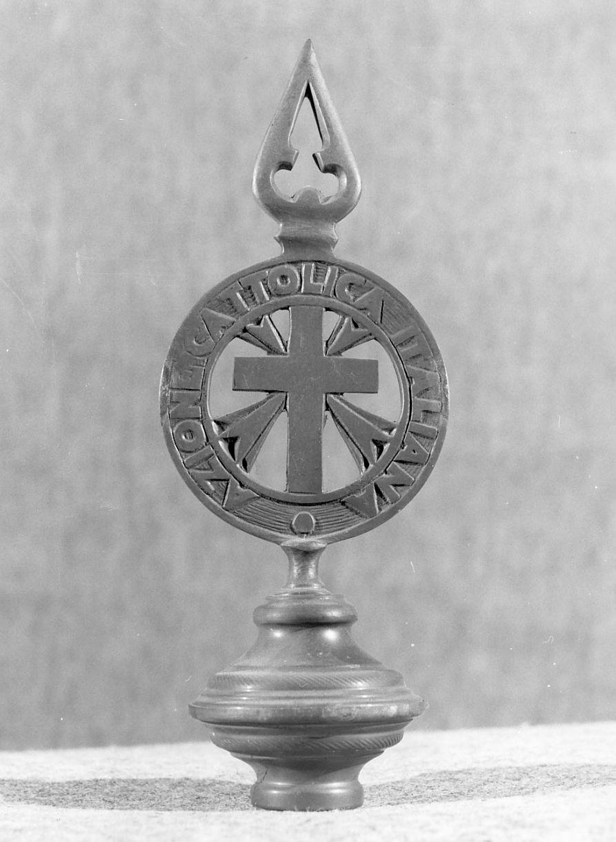 asta di stendardo processionale - ambito mantovano (sec. XX)