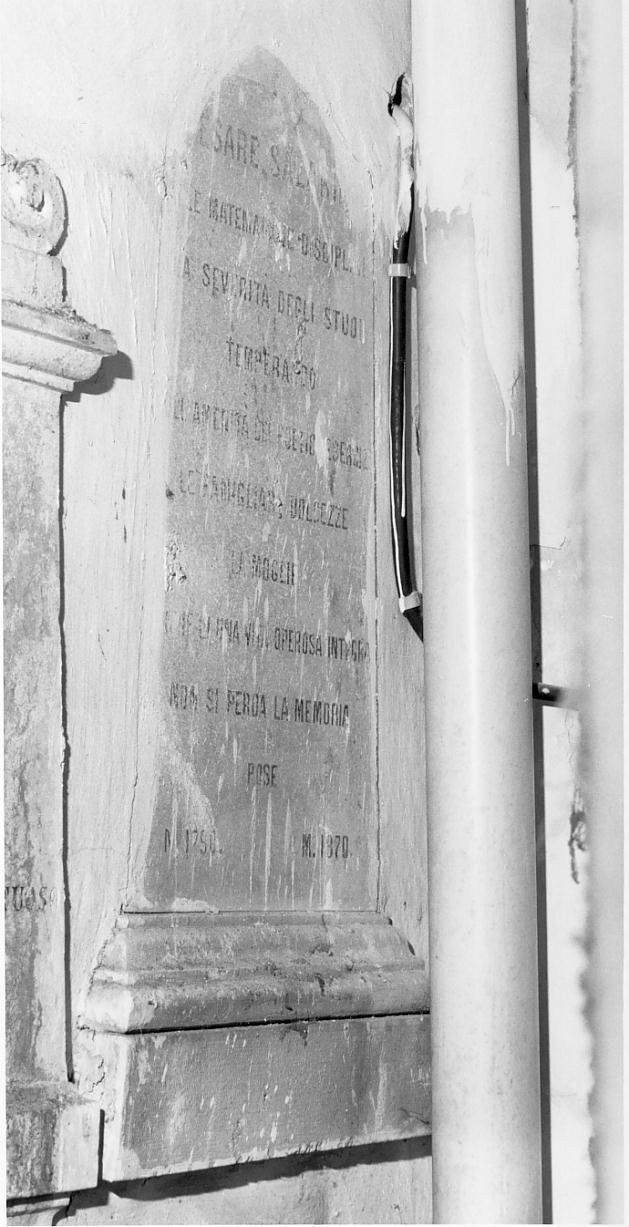 lapide - ambito mantovano (sec. XIX)