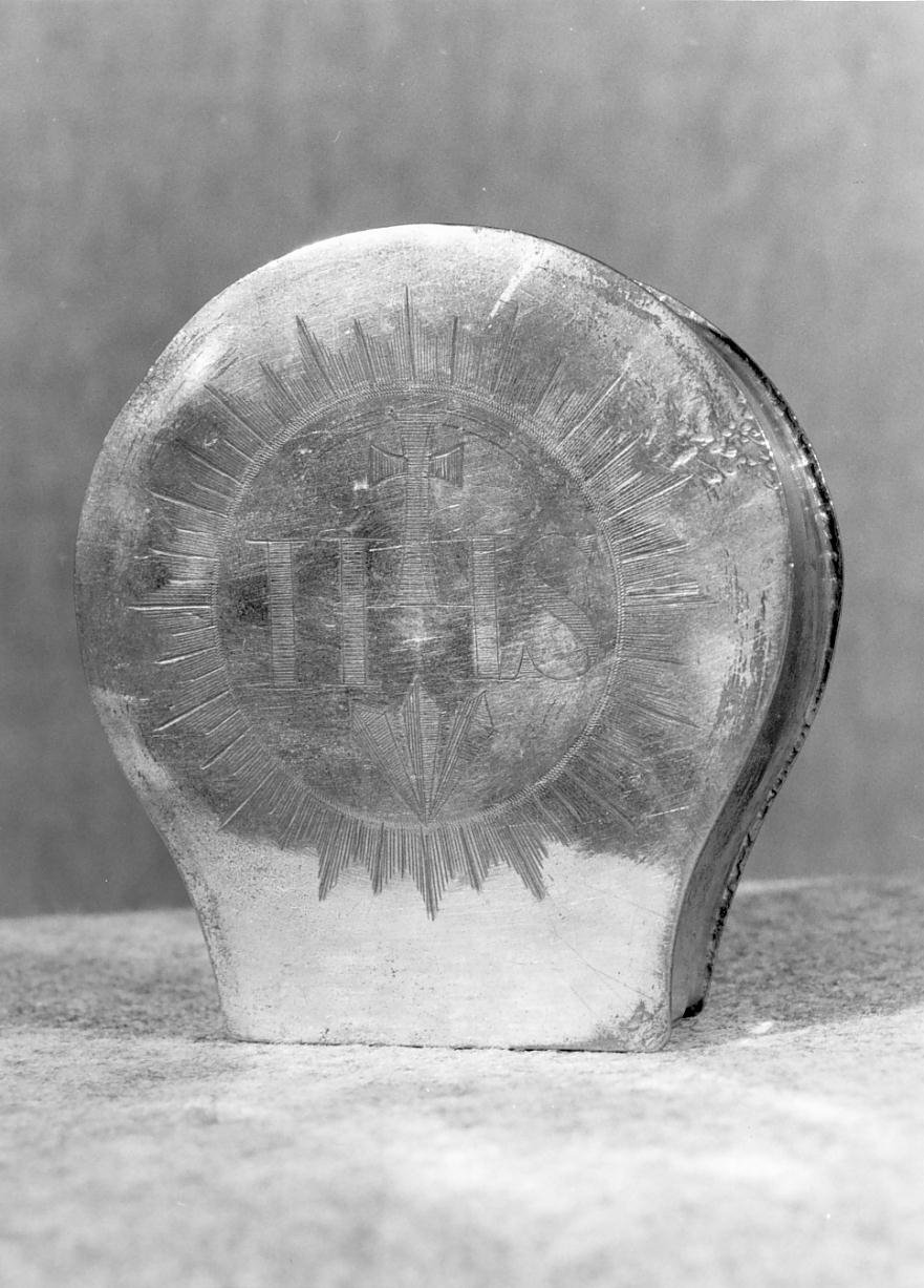 teca eucaristica - ambito mantovano (prima metà sec. XX)