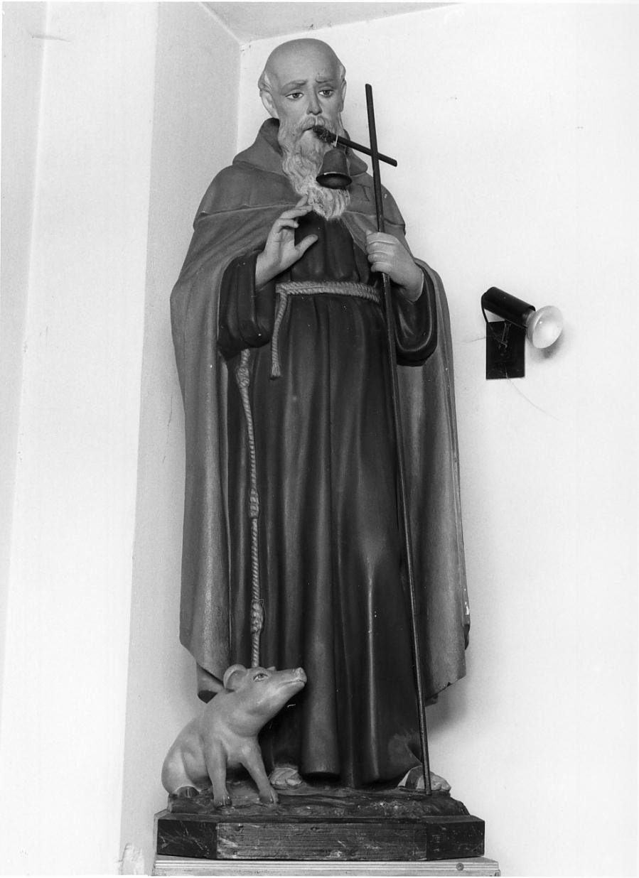 Sant'Antonio Abate (statua) - ambito mantovano (sec. XX)