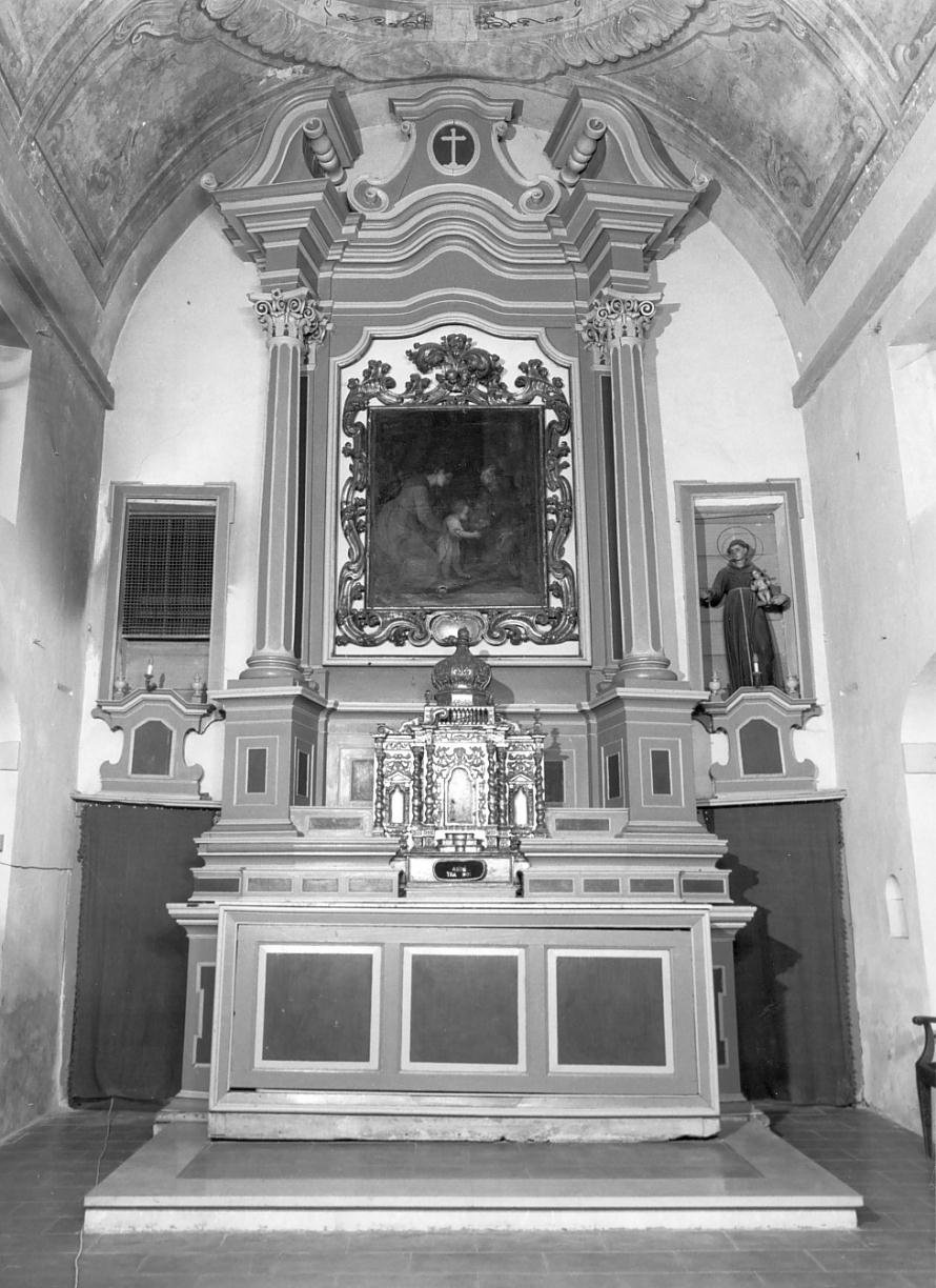 altare maggiore - ambito mantovano (fine/inizio secc. XVII/ XVIII)