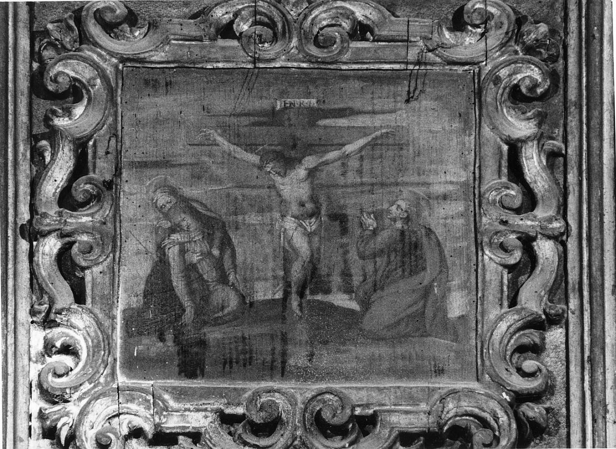 V Mistero Doloroso del rosario: crocifissione (dipinto) - ambito mantovano (seconda metà sec. XVII)