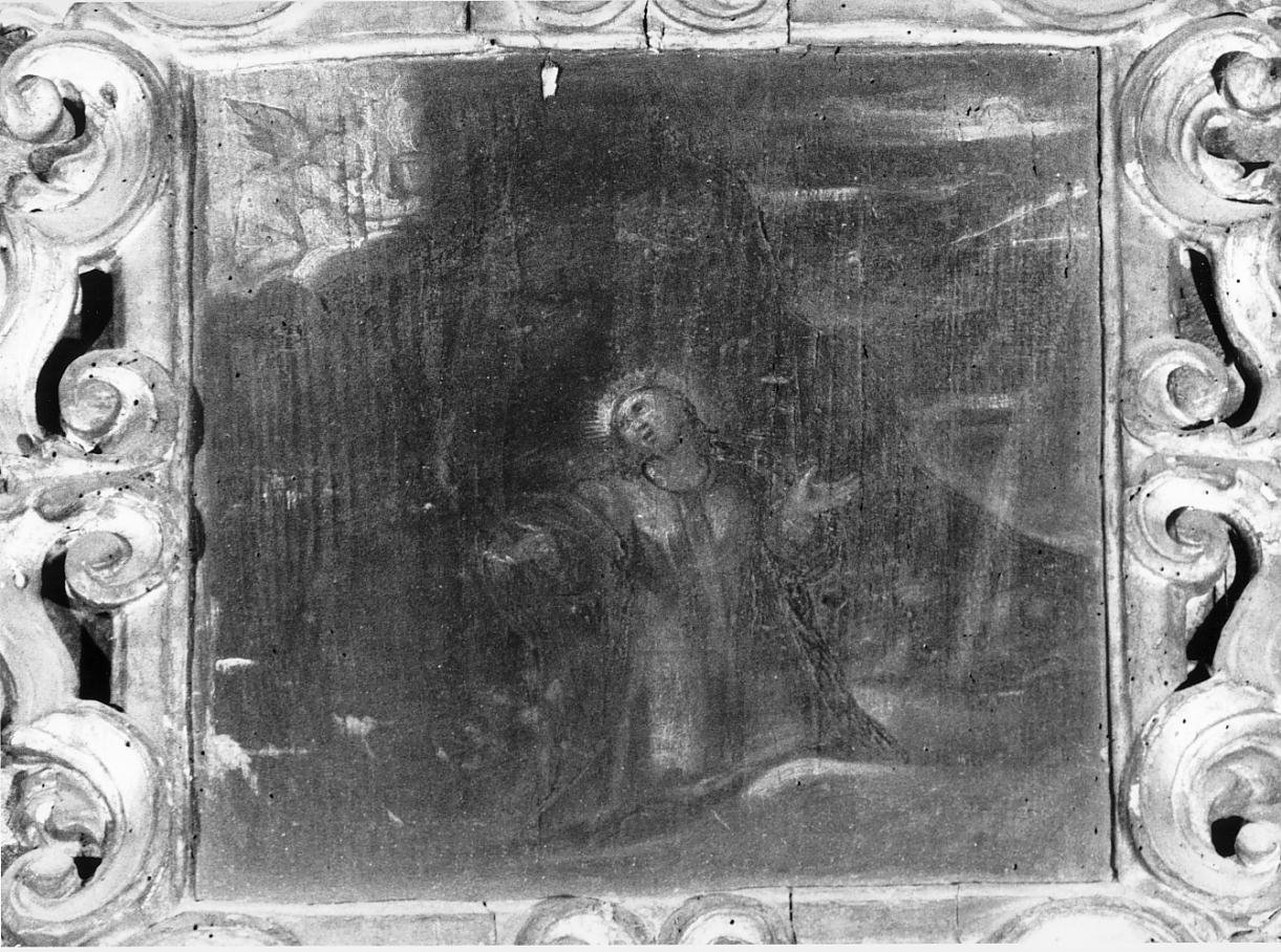 I Mistero Doloroso del rosario: preghiera nell'orto (dipinto) - ambito mantovano (seconda metà sec. XVII)