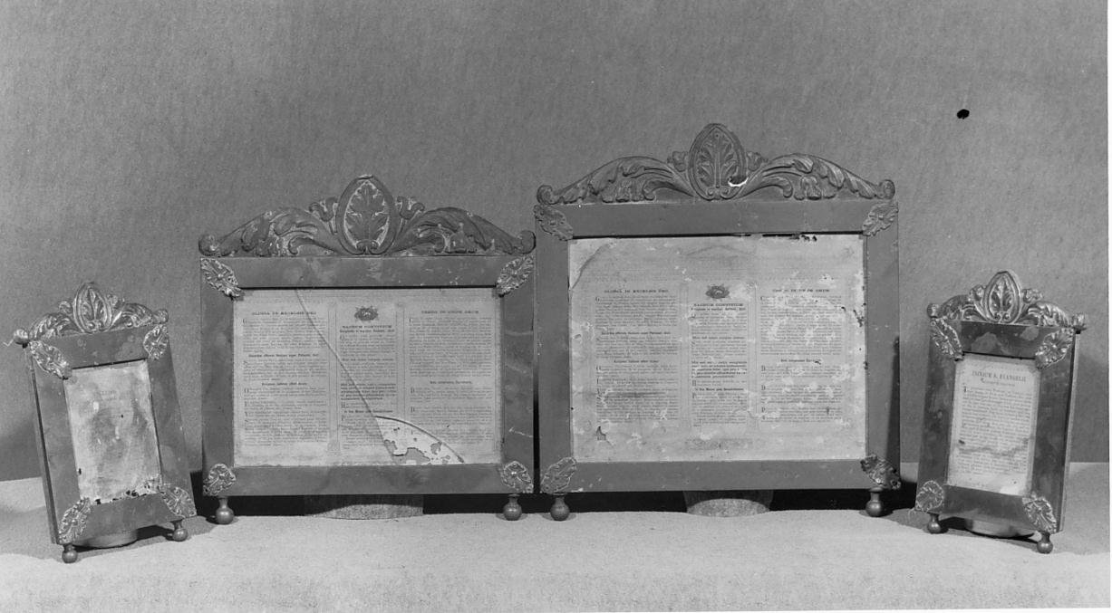 cartagloria - ambito mantovano (prima metà sec. XIX)