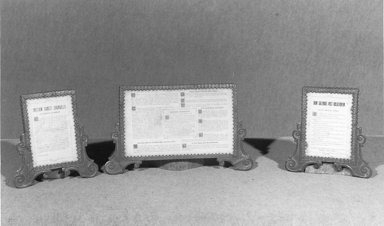 cartagloria - ambito mantovano (prima metà sec. XVIII)