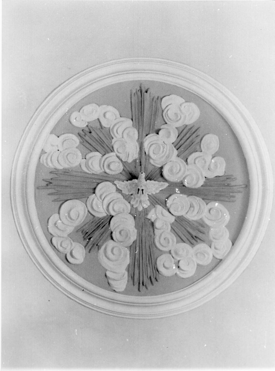 Colomba dello Spirito Santo (decorazione plastica) - ambito mantovano (terzo quarto sec. XVIII)