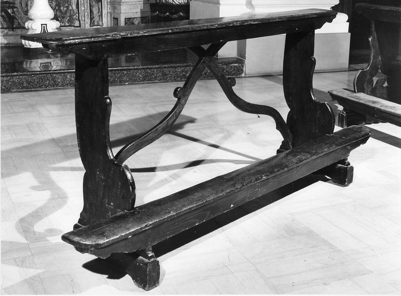 inginocchiatoio - ambito mantovano (seconda metà sec. XVIII)