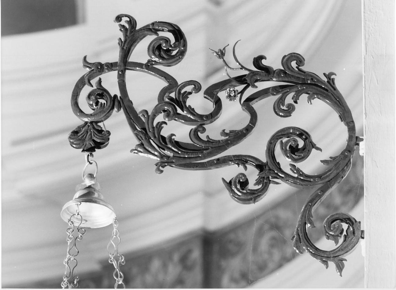 candeliere da parete - ambito mantovano (seconda metà sec. XVIII)