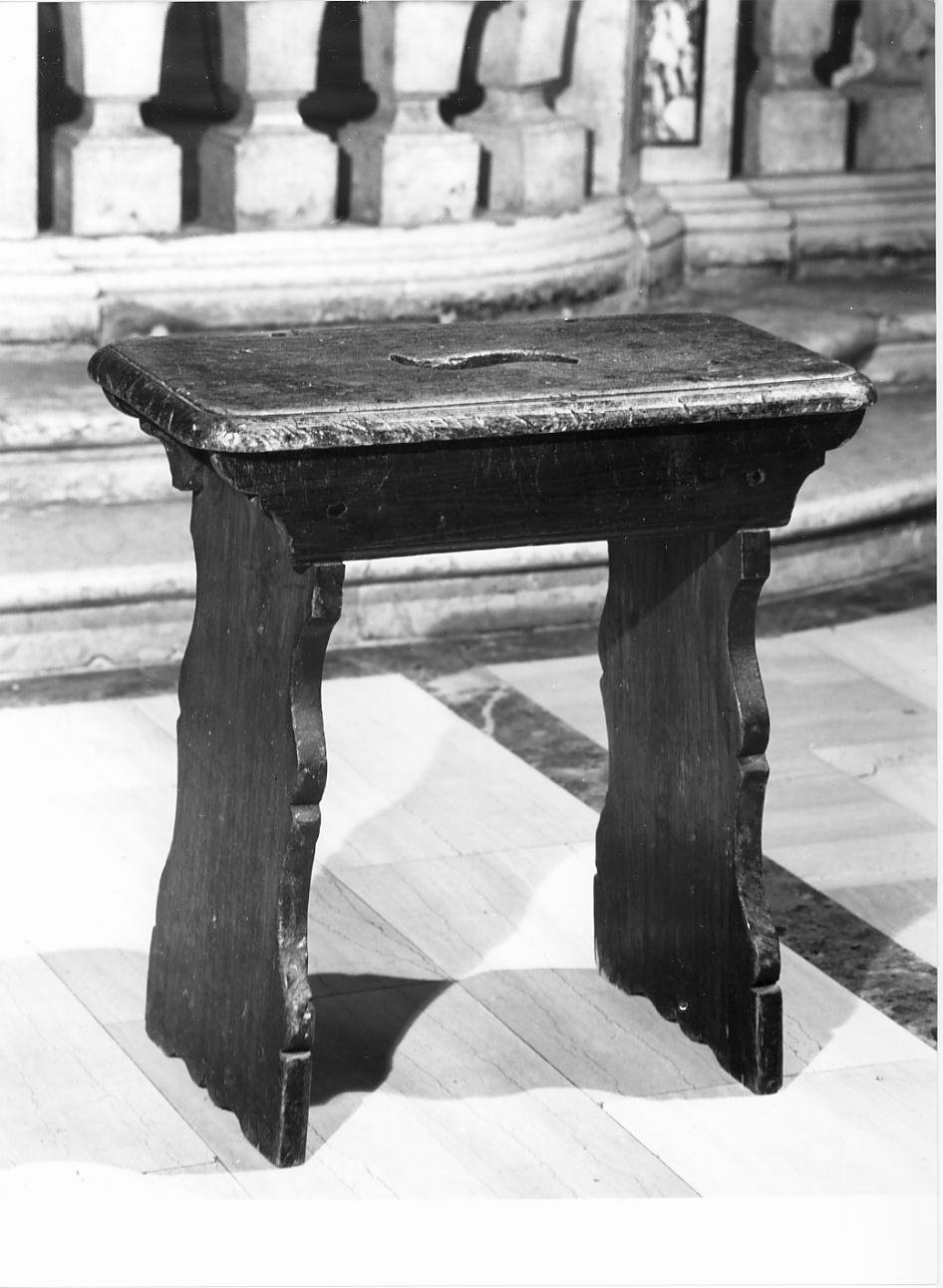 sgabello - ambito mantovano (sec. XIX)