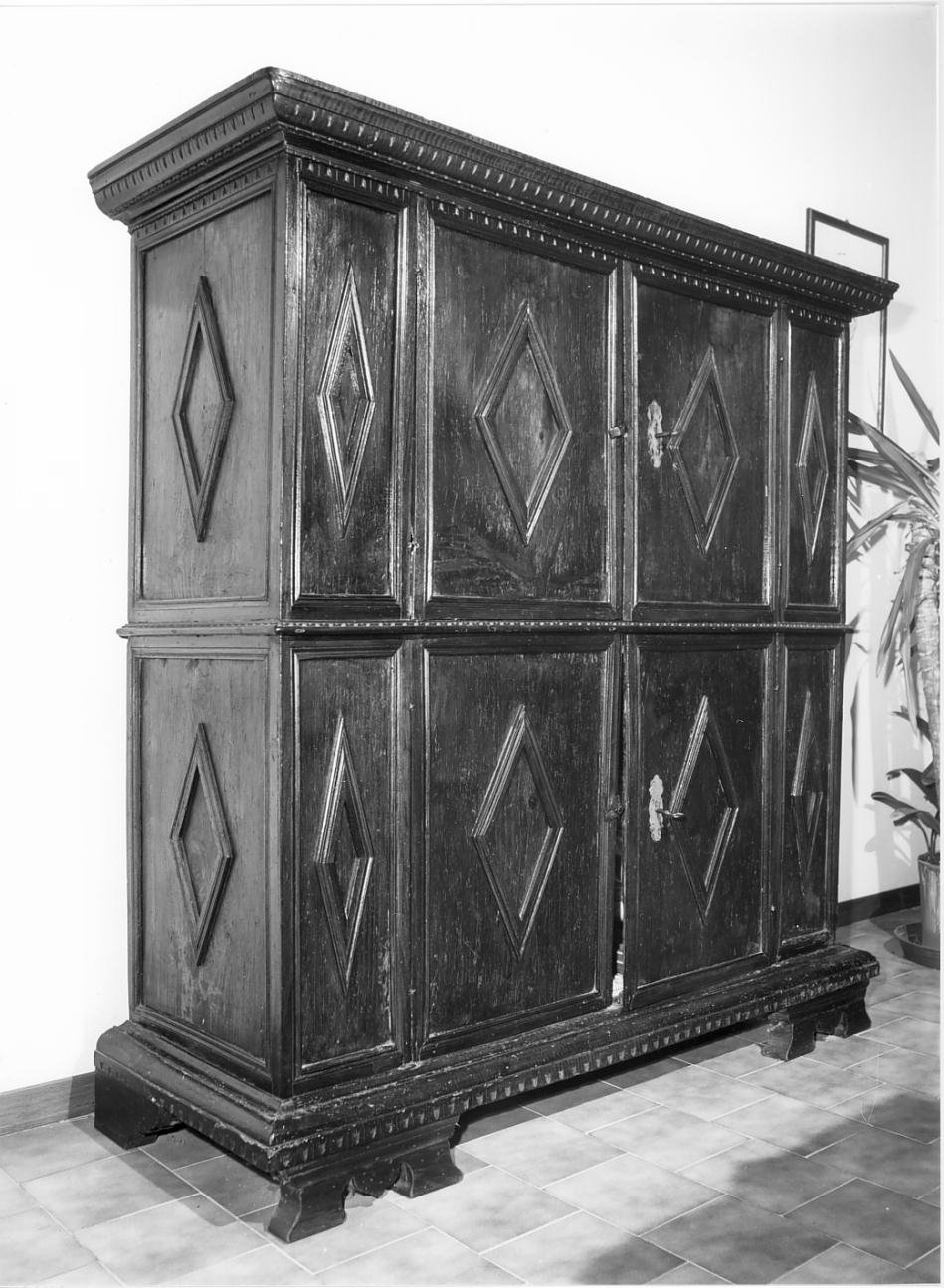 armadio - ambito mantovano (seconda metà sec. XVII)