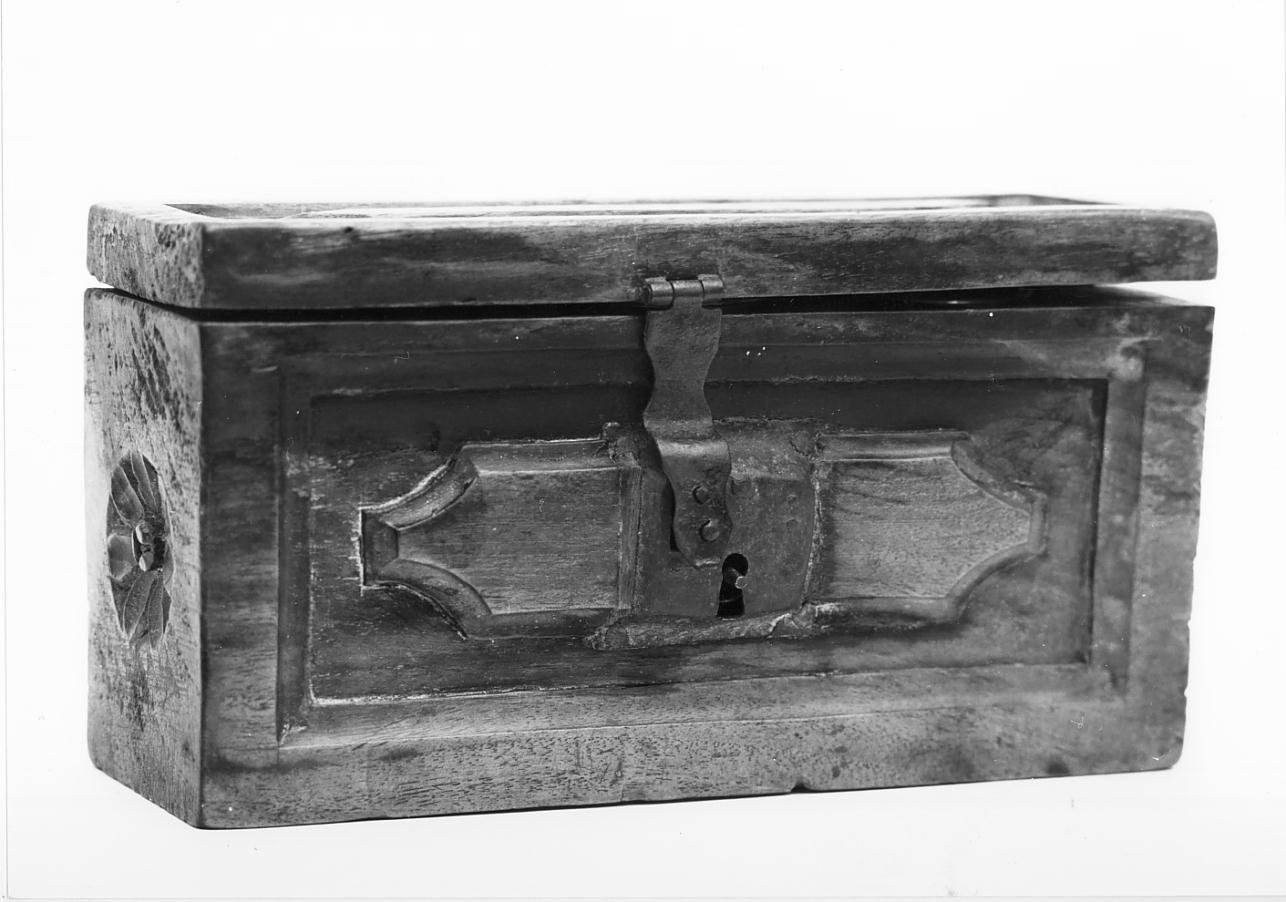 custodia - dei vasi per la riserva degli oli santi - ambito mantovano (terzo quarto sec. XVII)