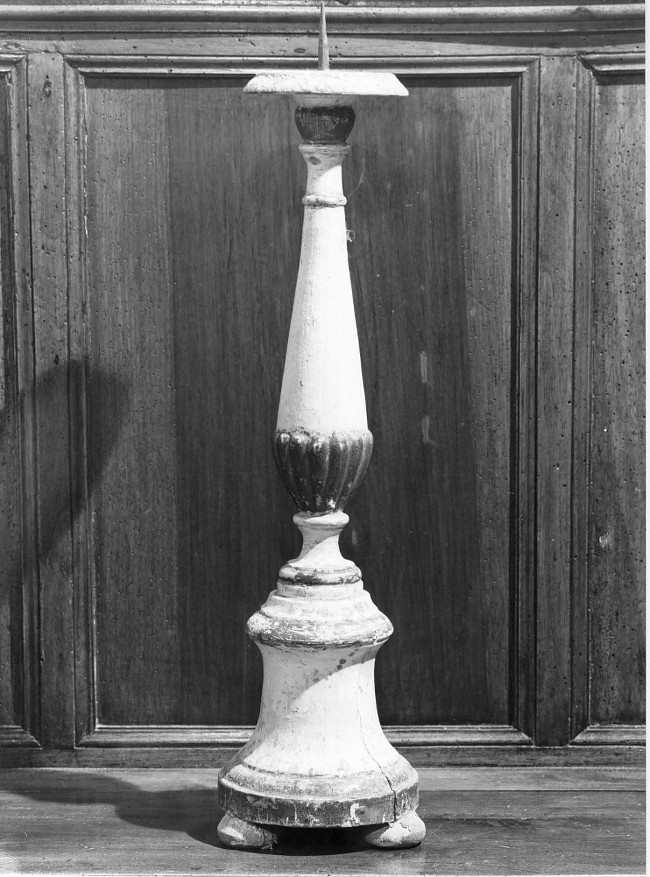 candeliere d'altare - ambito mantovano (prima metà sec. XIX)