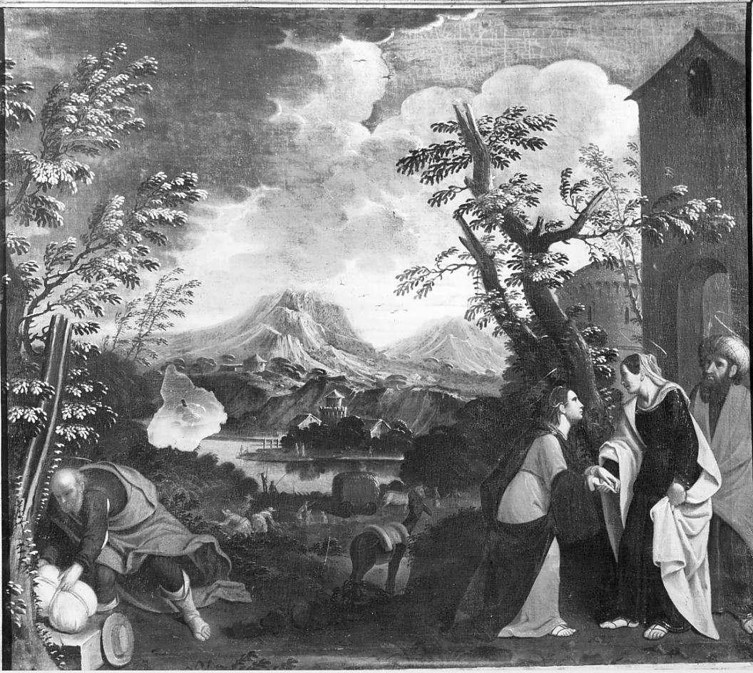 Visitazione (dipinto) - ambito mantovano (prima metà sec. XIX)