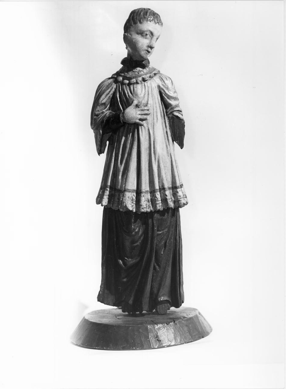 San Luigi Gonzaga (statua) - ambito mantovano (sec. XVIII)