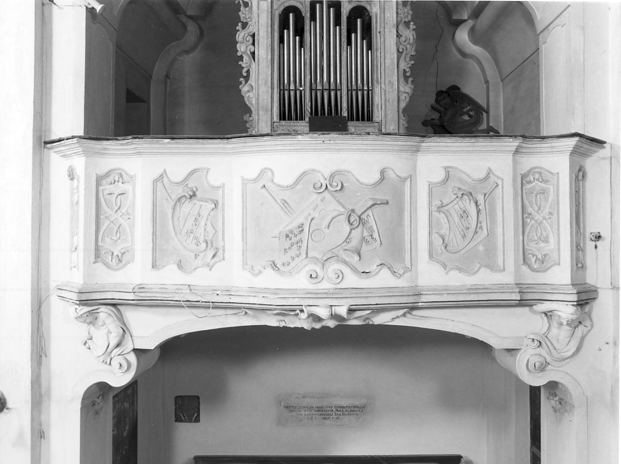 cantoria, serie - ambito viadanese (metà sec. XVIII)