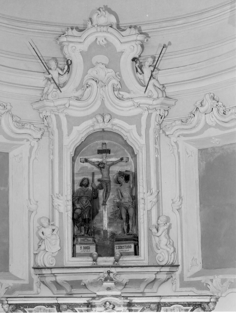 motivi decorativi (edicola, elemento d'insieme) - ambito viadanese (seconda metà sec. XVIII)