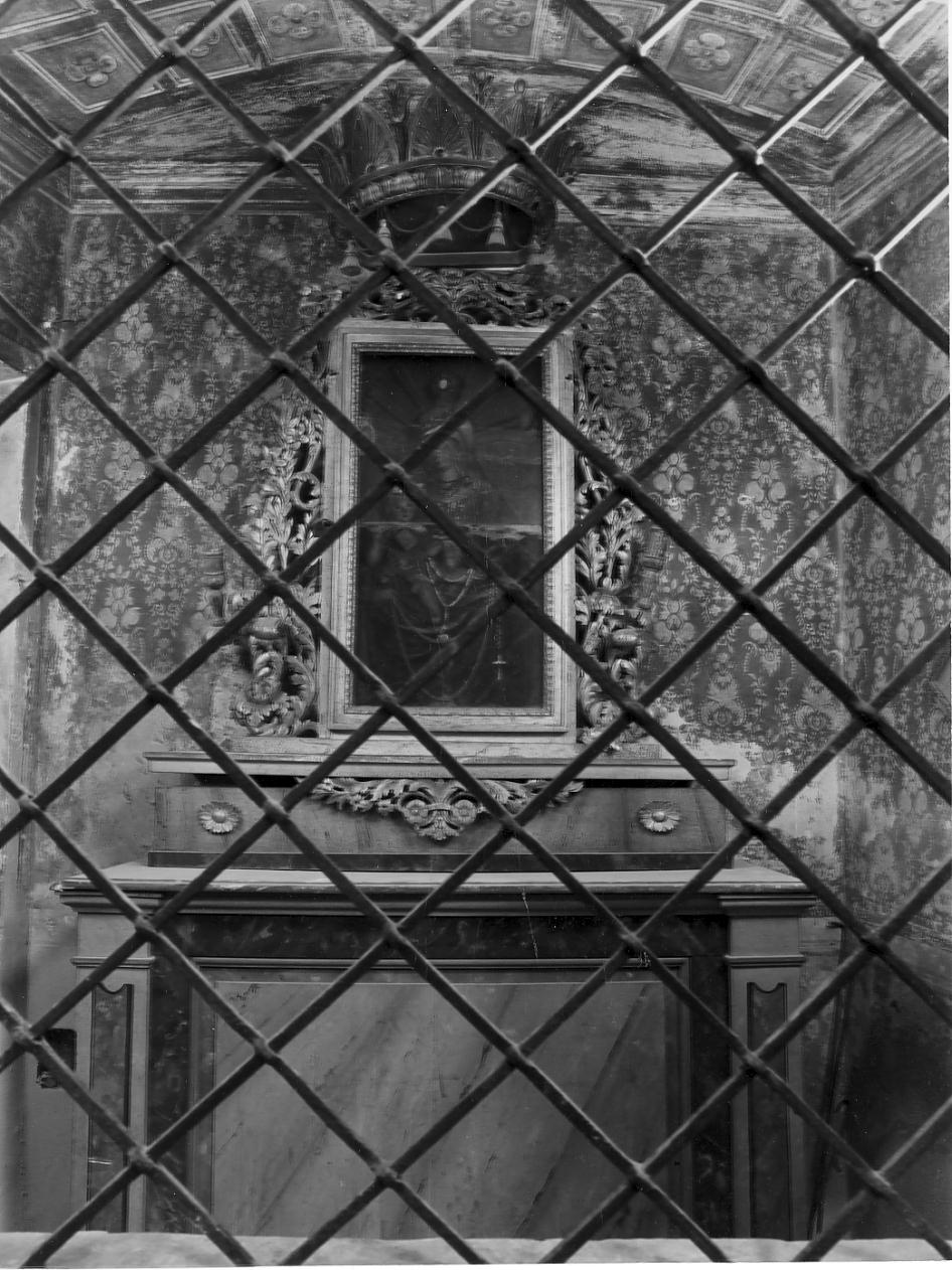 mensa d'altare, elemento d'insieme - ambito viadanese (?) (sec. XIX)