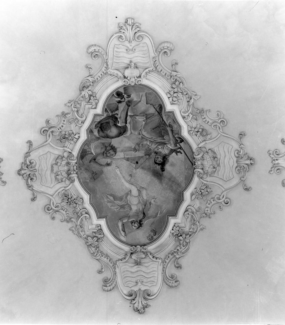 cornice, elemento d'insieme - ambito viadanese (metà sec. XVIII)