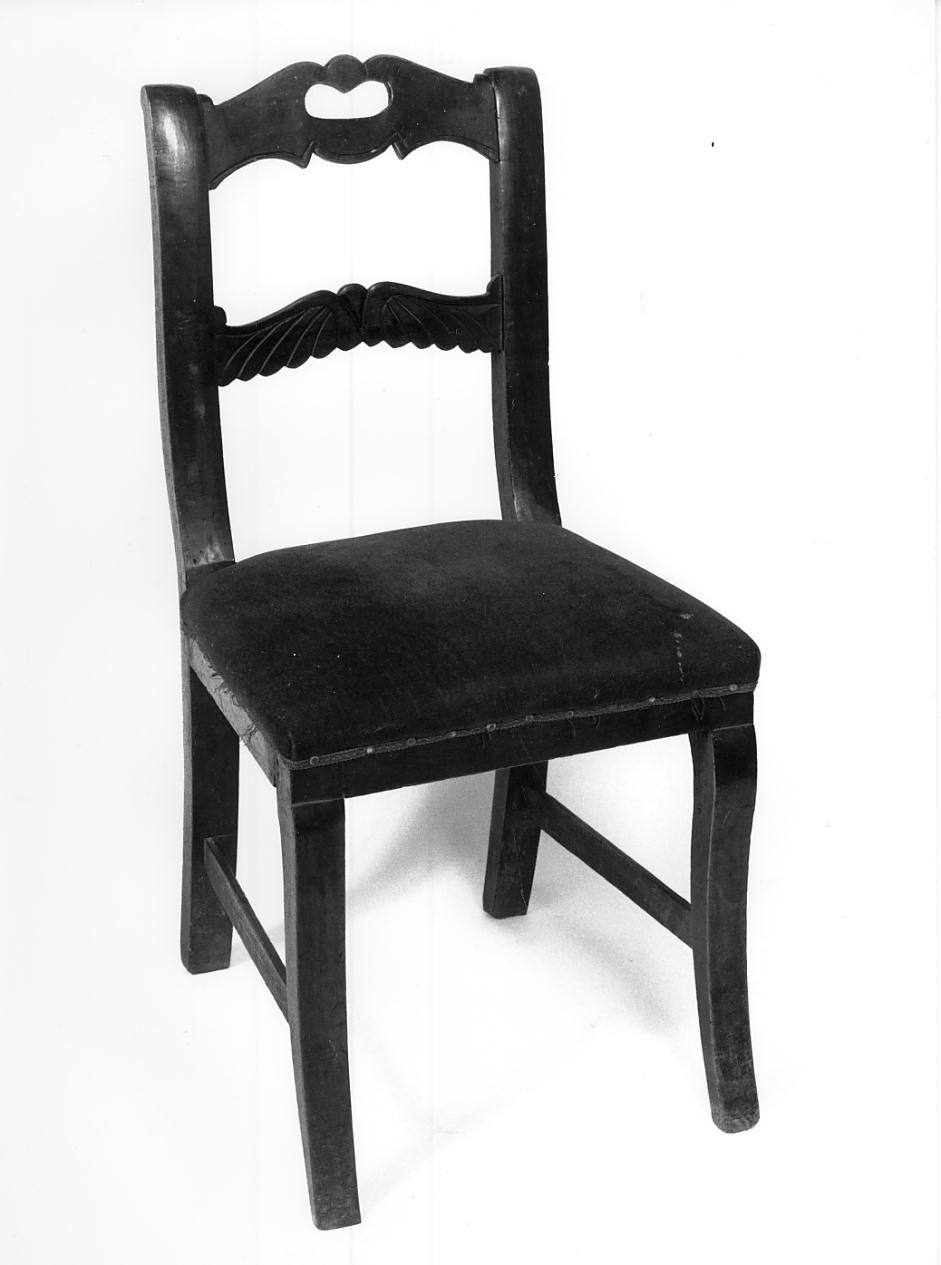 sedia, serie - manifattura lombarda (prima metà sec. XIX)