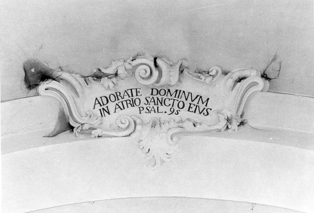 cartiglio, opera isolata - ambito lombardo (sec. XVIII)