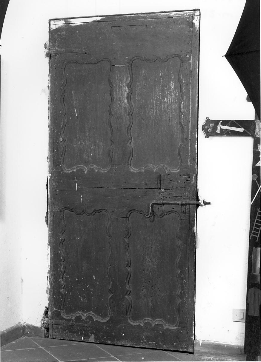 porta, opera isolata - ambito lombardo (sec. XVIII)