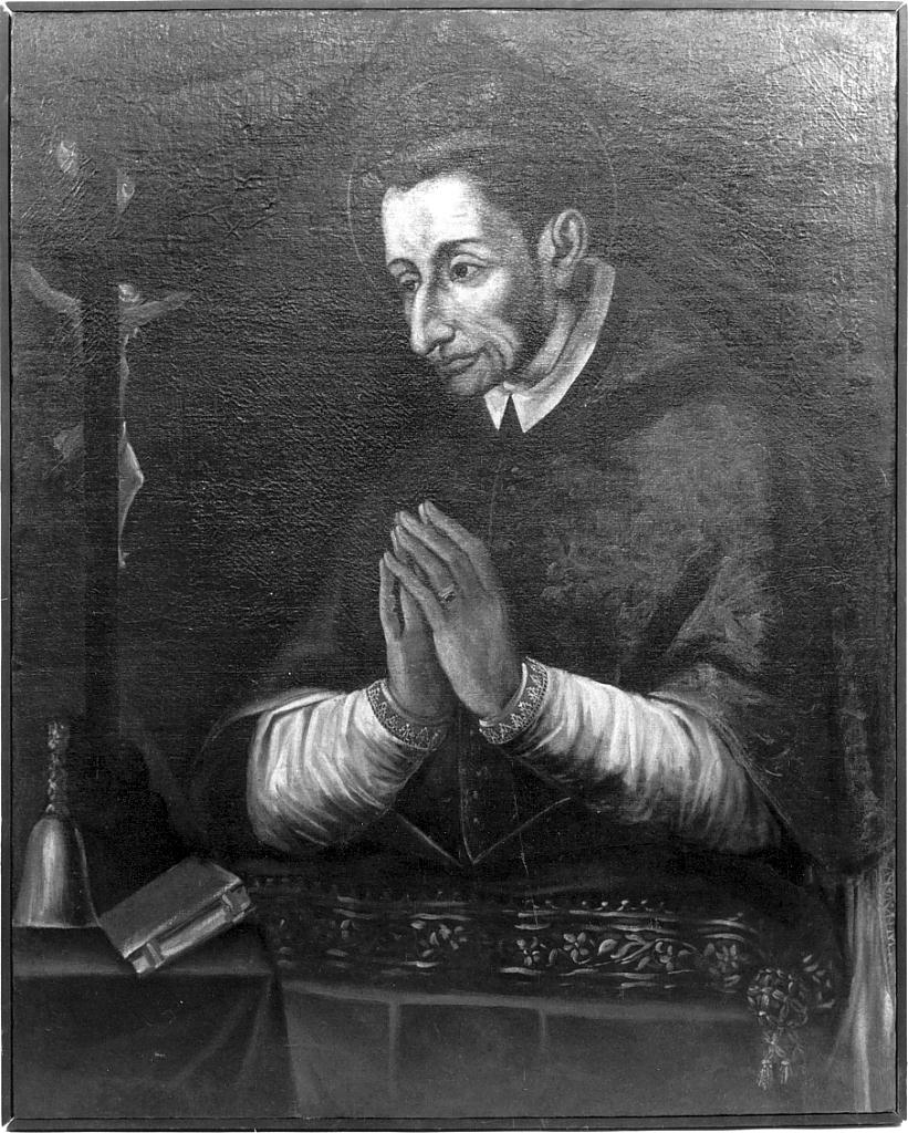 San Carlo Borromeo (dipinto, opera isolata) - ambito emiliano (seconda metà sec. XVII)