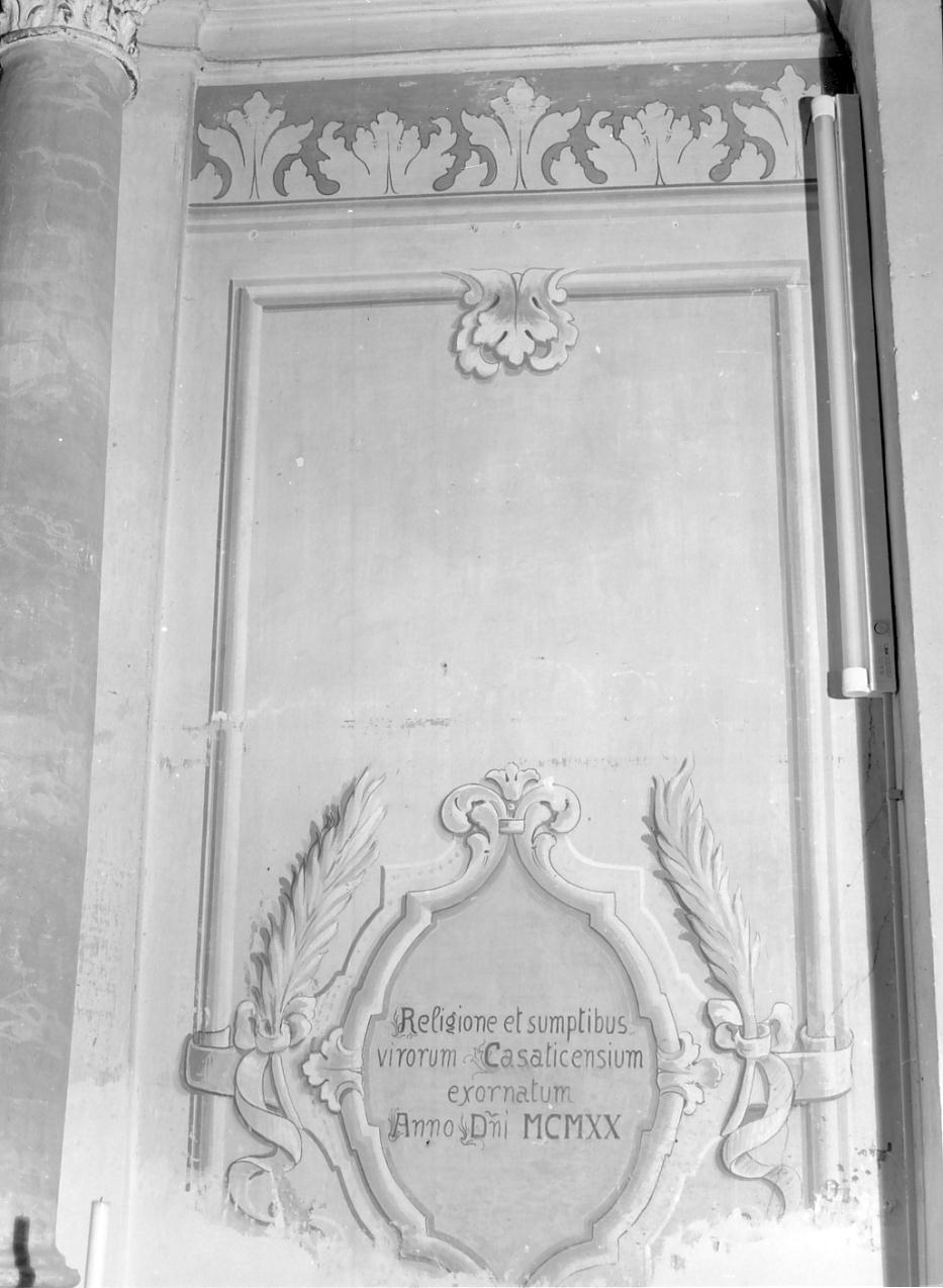 decorazione pittorica, elemento d'insieme - ambito lombardo (sec. XX)