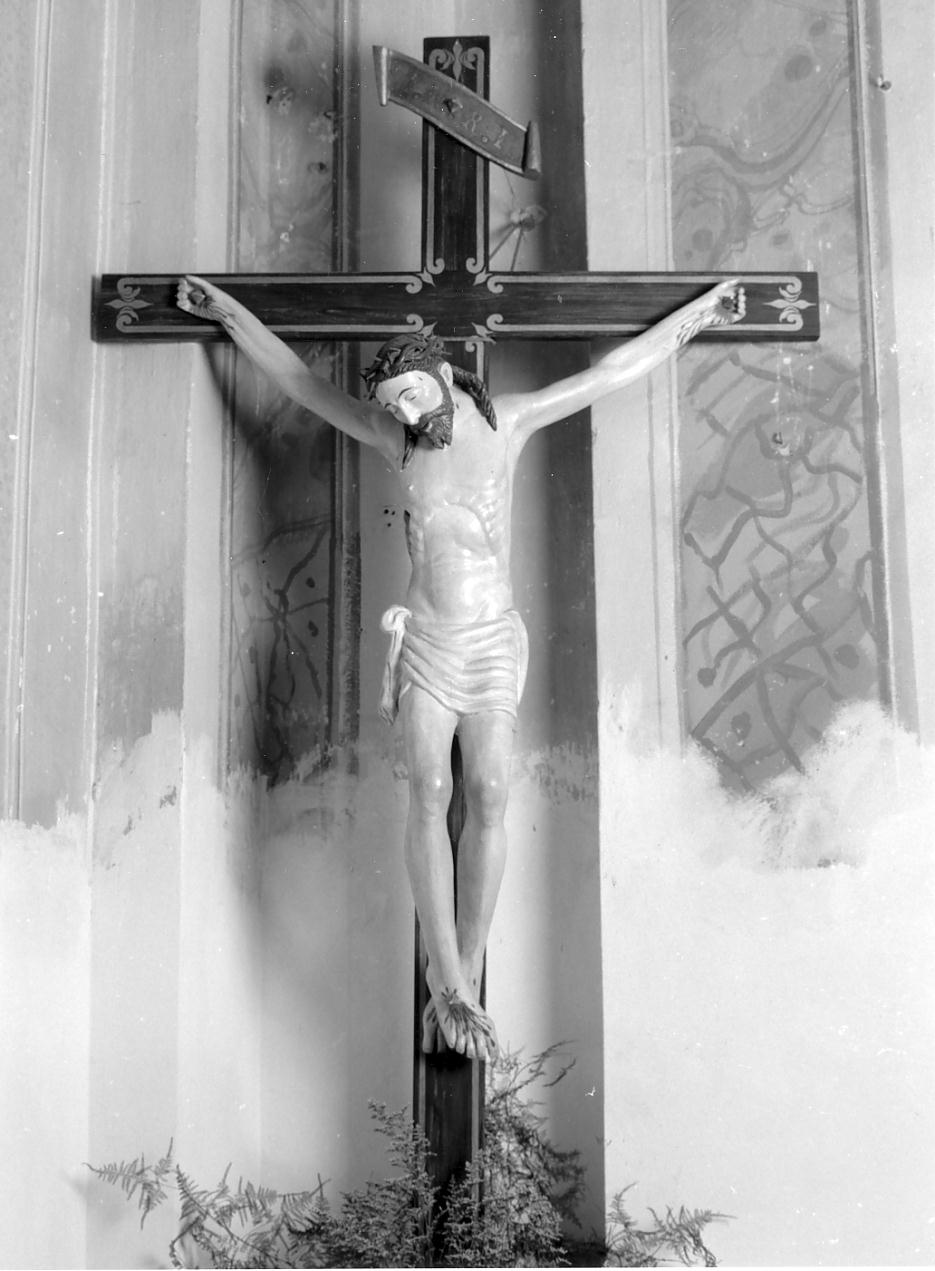 crocifisso, opera isolata - ambito lombardo (prima metà sec. XVII)