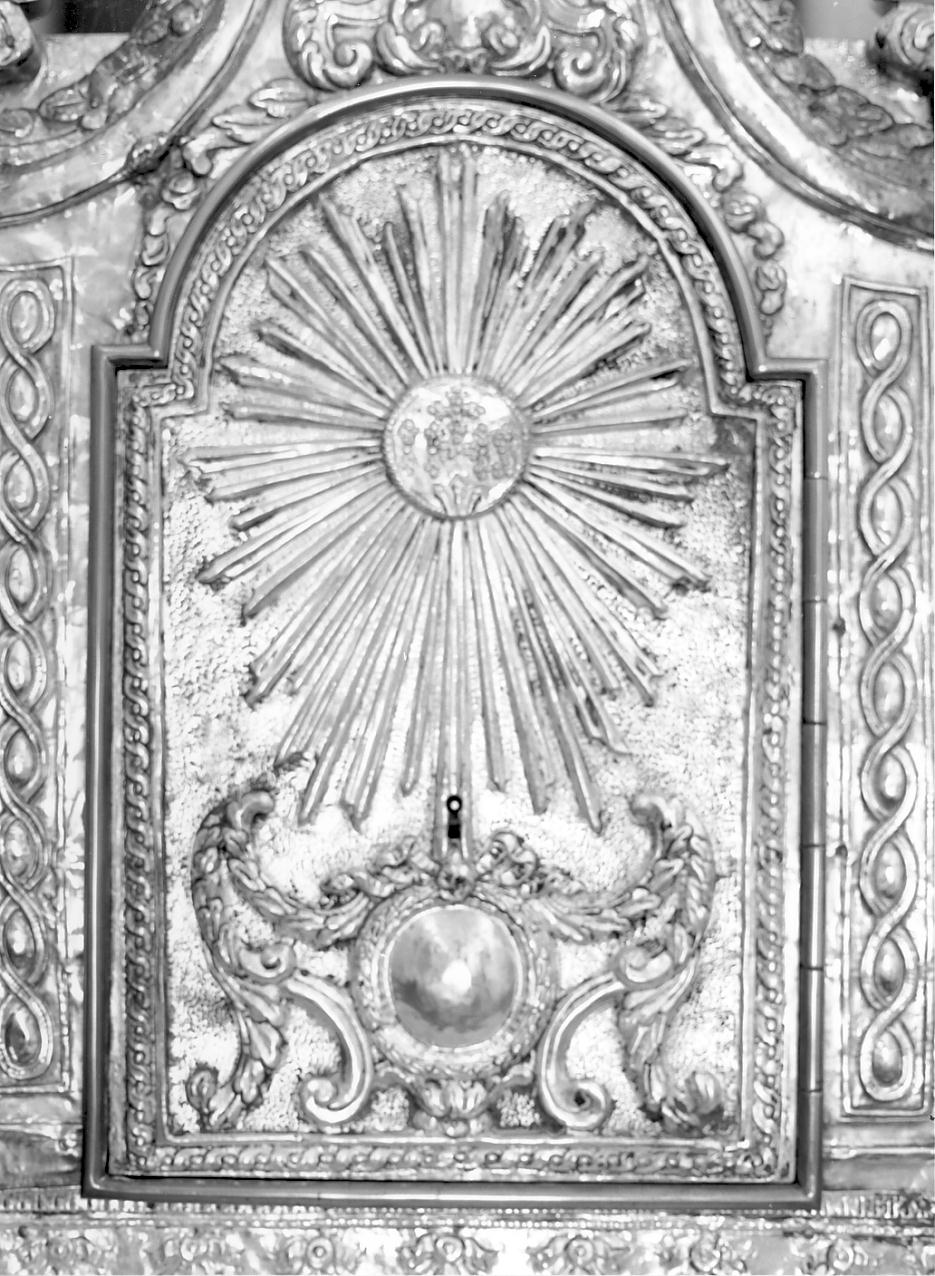 sportello di tabernacolo, elemento d'insieme - ambito lombardo (seconda metà sec. XVIII)