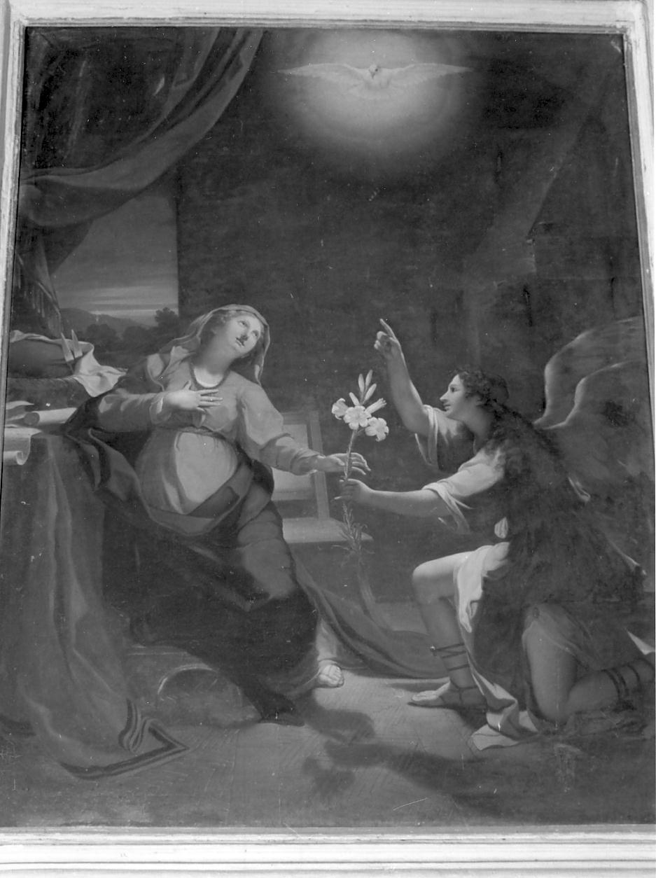 Annunciazione (dipinto, opera isolata) di Turchi Giuseppe (sec. XVIII)