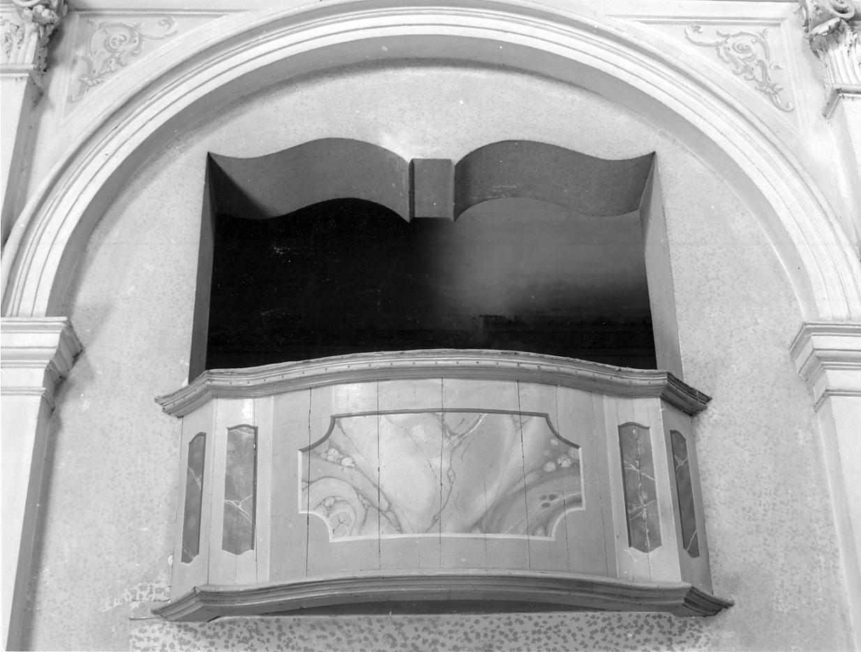 pulpito, opera isolata - ambito lombardo (secondo quarto sec. XVIII)