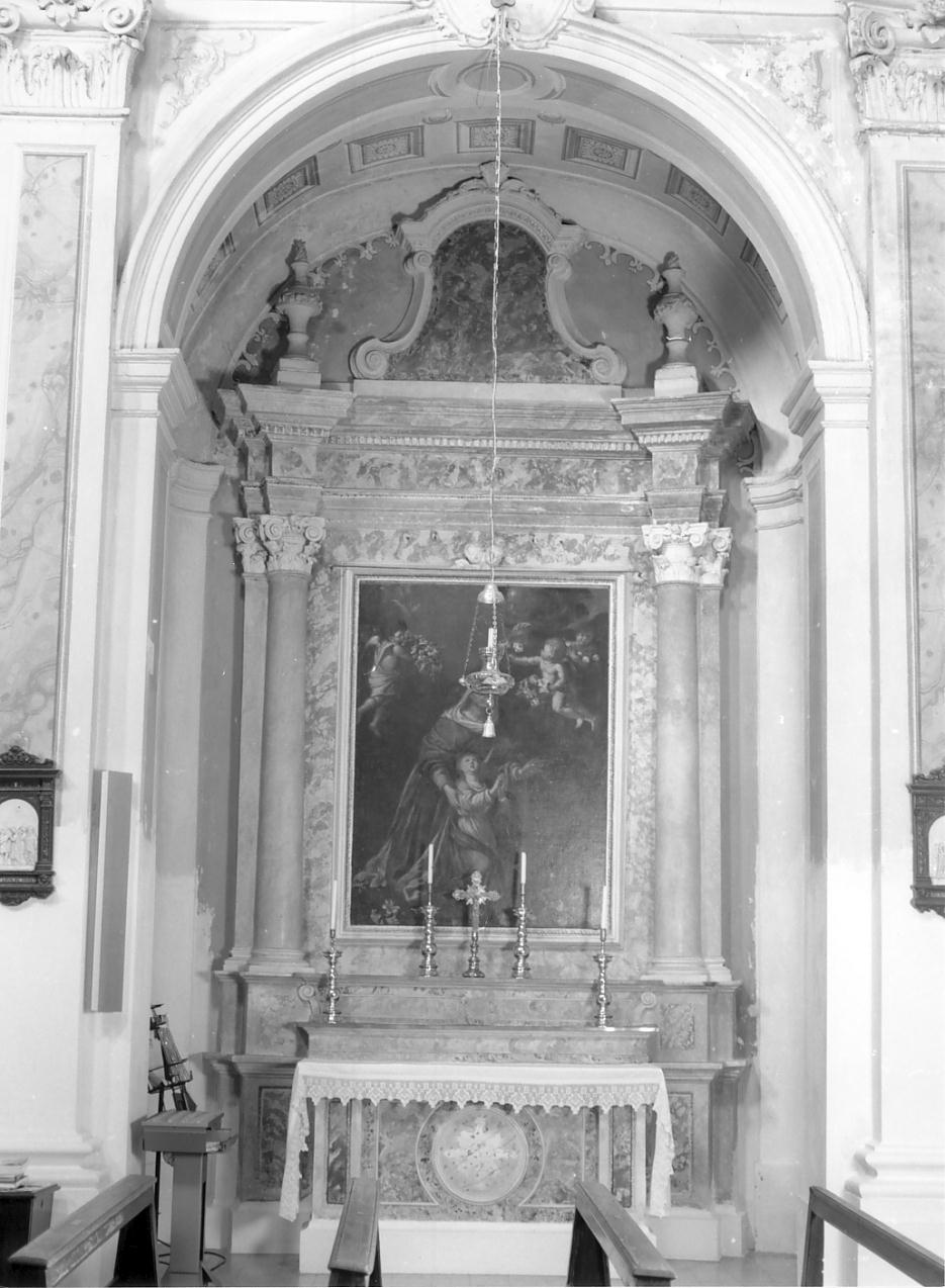altare, complesso decorativo - ambito lombardo (seconda metà sec. XVIII)