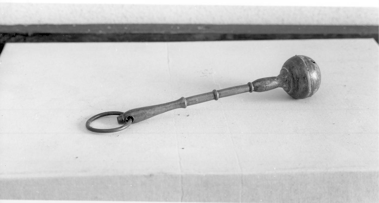 aspersorio, opera isolata - ambito lombardo (seconda metà sec. XIX)