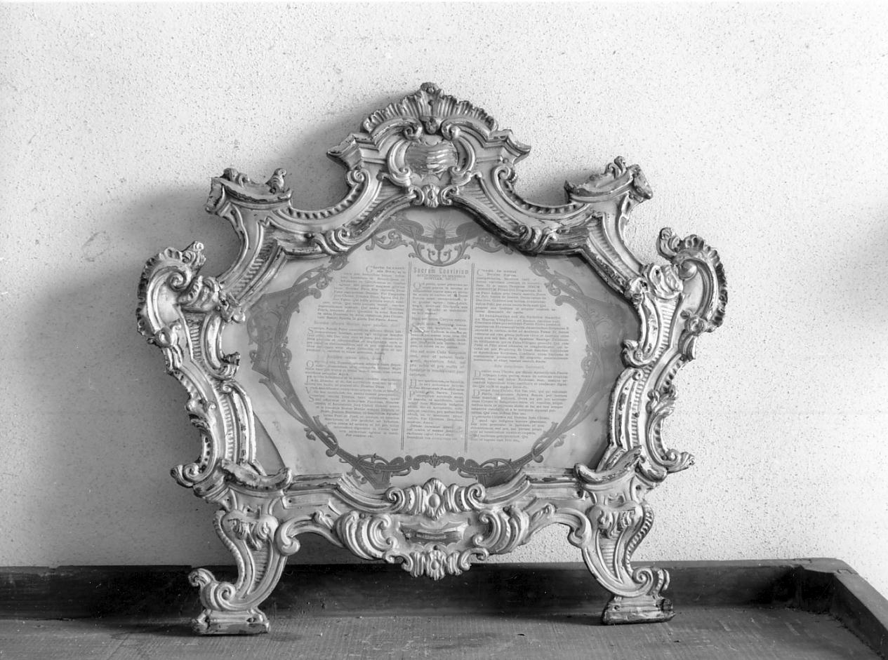 cartagloria, serie - ambito lombardo (seconda metà sec. XVIII)