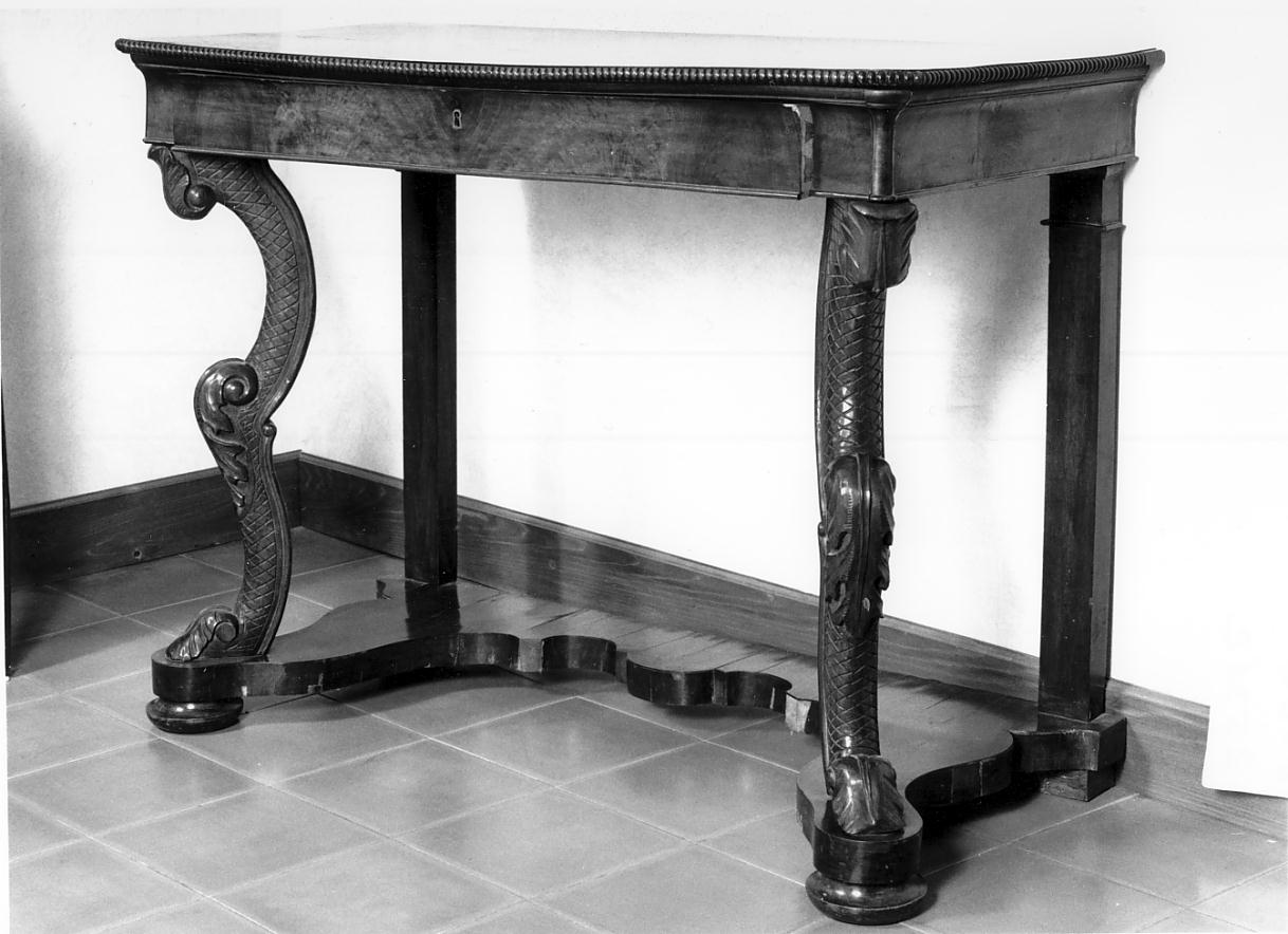 console, opera isolata - ambito mantovano (seconda metà sec. XIX)