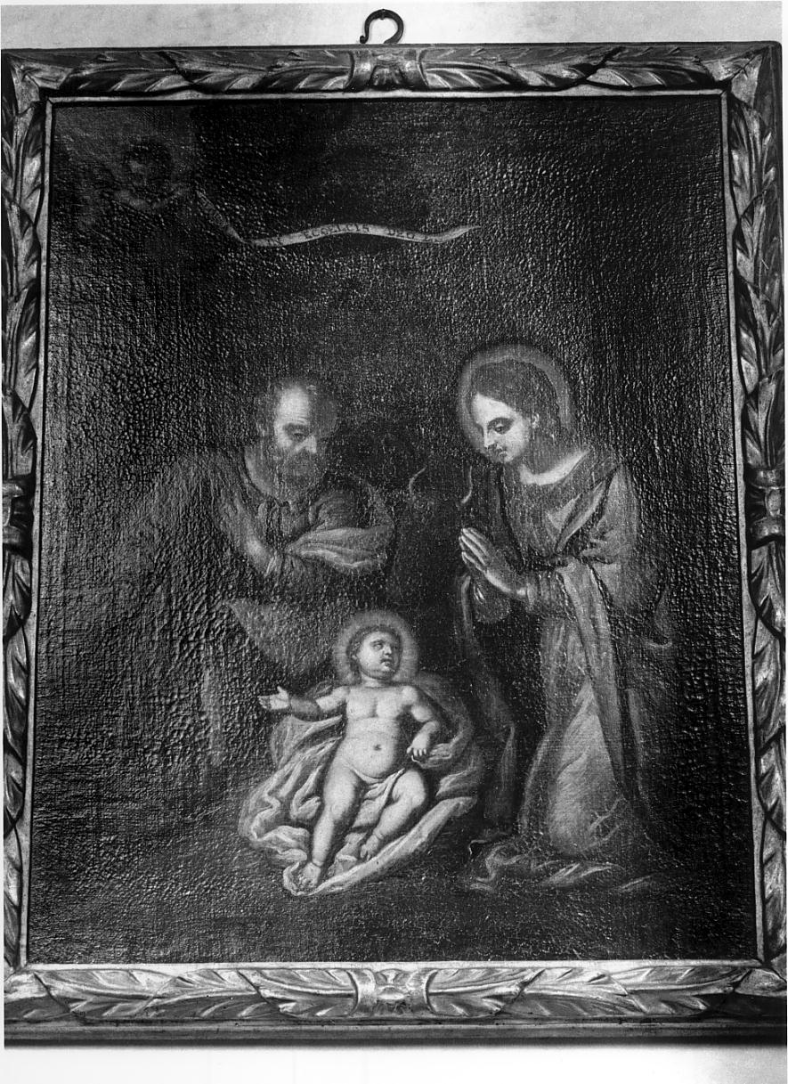 natività di Gesù (dipinto, elemento d'insieme) - ambito mantovano (metà sec. XVII)