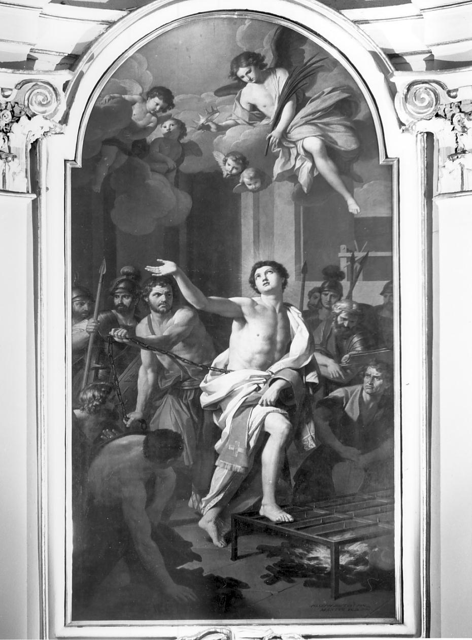 Martirio di San Vincenzo Levita (dipinto, opera isolata) di Bottani Giuseppe (sec. XVIII)