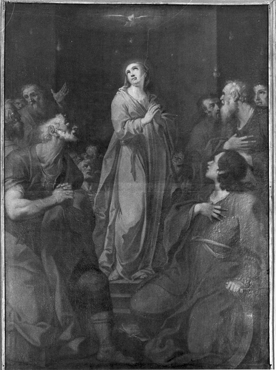 Pentecoste (dipinto, opera isolata) di Orioli Giuseppe (sec. XVIII)