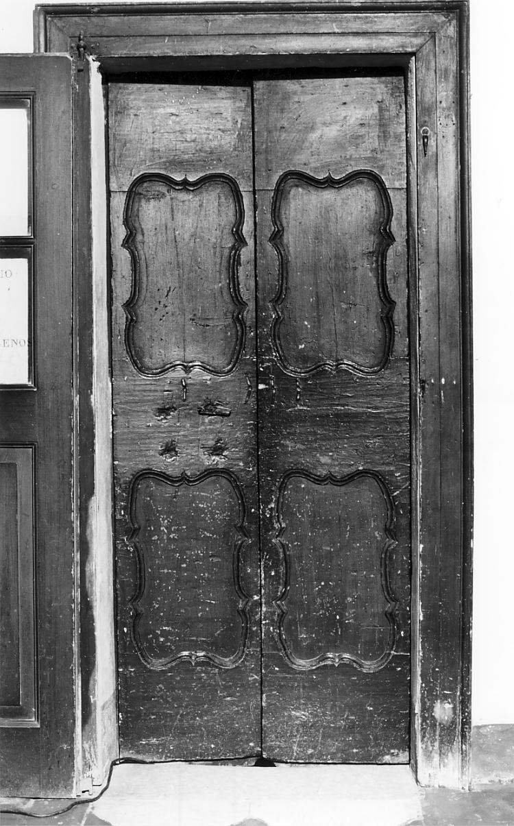 porta, opera isolata - manifattura mantovana (seconda metà sec. XVIII)