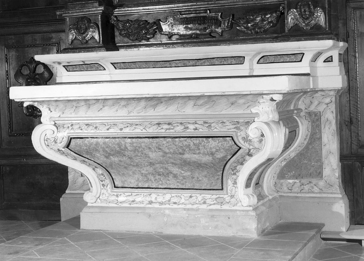 altare - ambito mantovano (secondo quarto sec. XVIII)