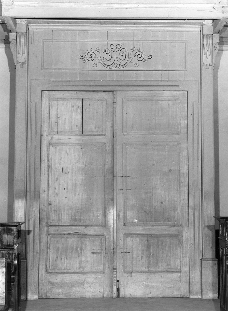 bussola d'ingresso - ambito mantovano (sec. XX)