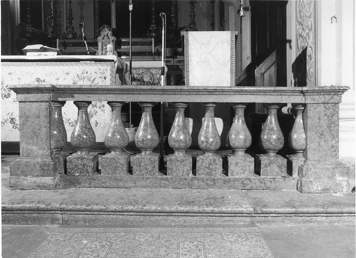 balaustrata - ambito mantovano (prima metà sec. XIX)