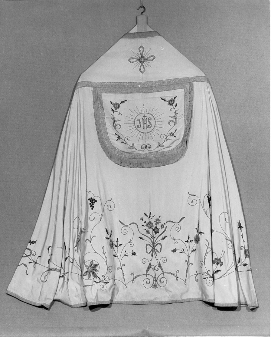 piviale - ambito mantovano (primo quarto sec. XX)