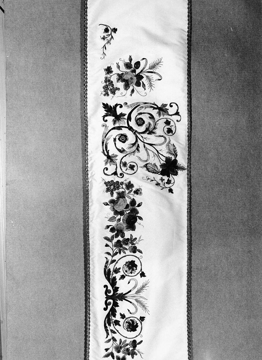tovaglia d'altare - ambito mantovano (prima metà sec. XIX)