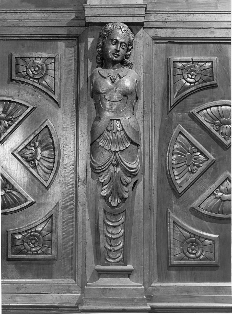 Telamone (decorazione plastica) - ambito mantovano (sec. XVII)