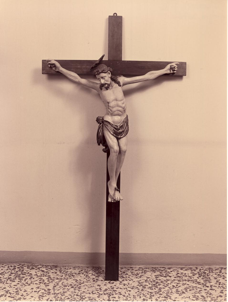 croce processionale, opera isolata - ambito bresciano (prima metà sec. XVIII)