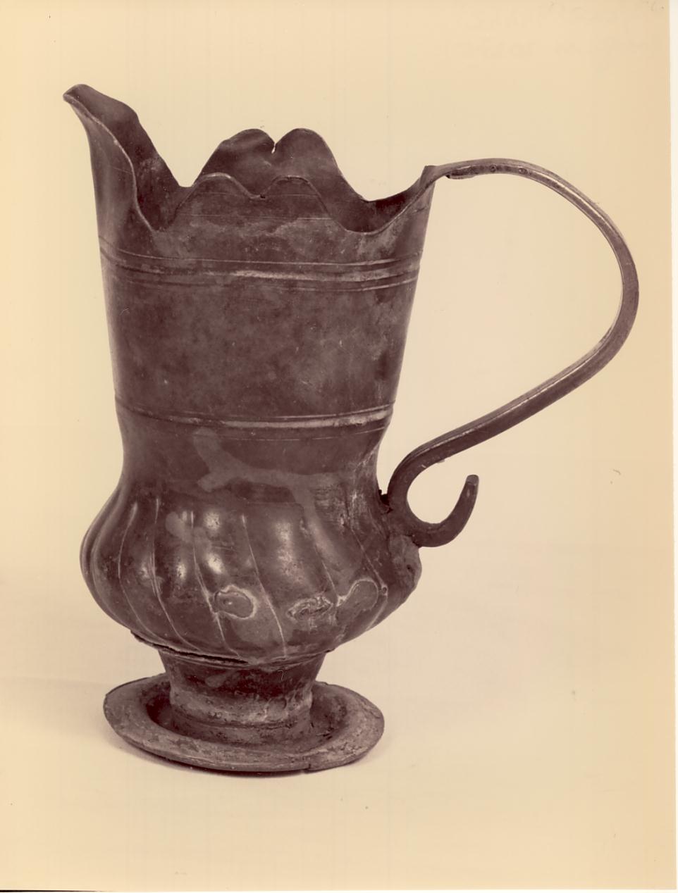 brocca, opera isolata - ambito bresciano (seconda metà sec. XVIII)