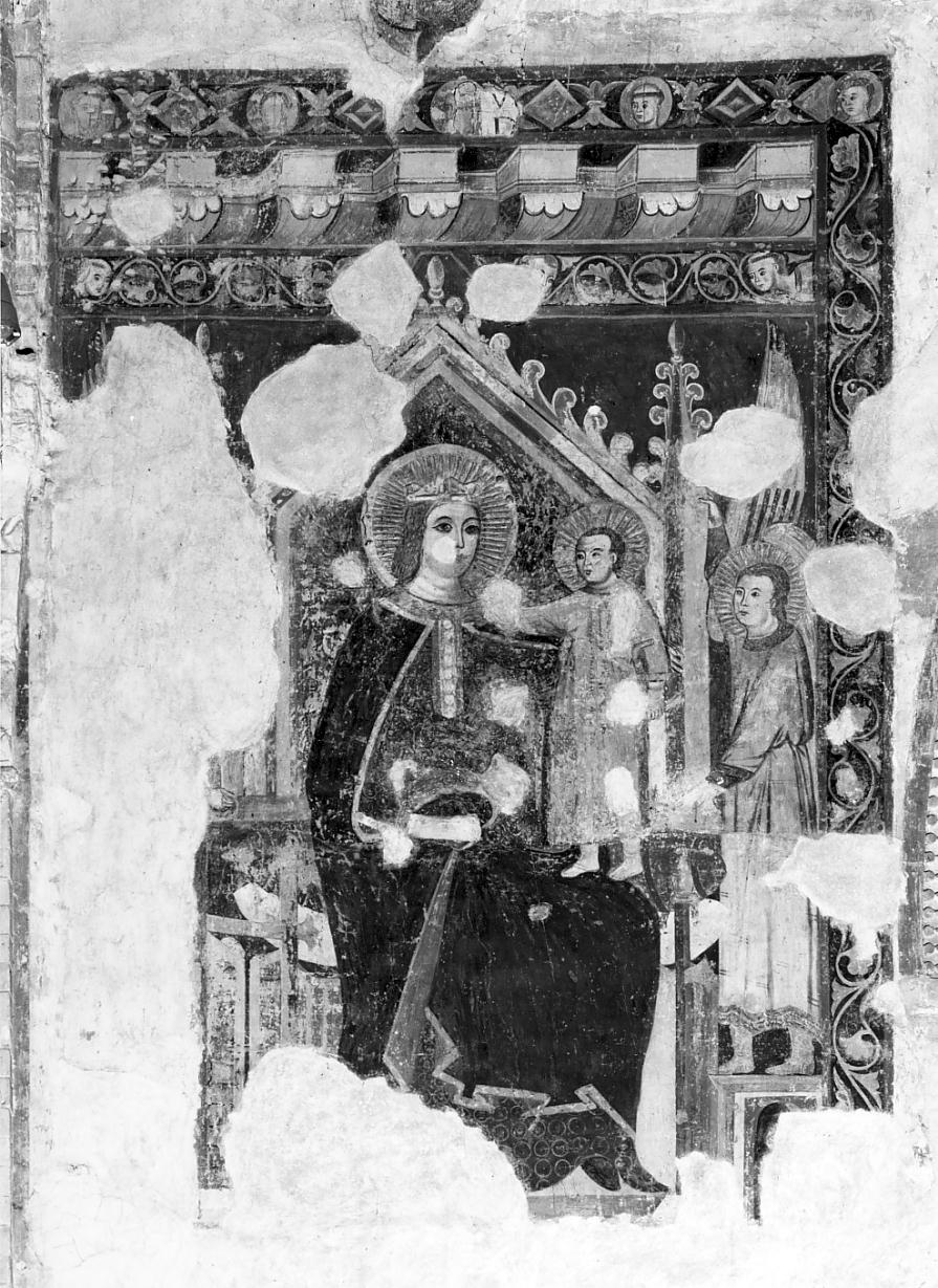 Madonna (dipinto, opera isolata) - produzione lombarda (metà sec. XIV)