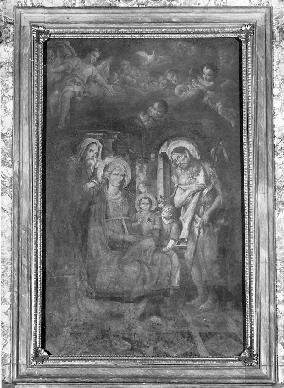 Madonna Miracolosa, Madonna con Bambino in trono con santi e angeli (dipinto, opera isolata) di Spino R, Civerchio Vincenzo, Picenardi Mauro (sec. XV, sec. XVI, sec. XVIII)